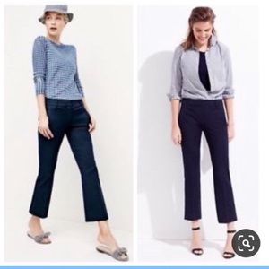 J Crew size 00 navy teddie pants